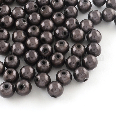 Perles acryliques laquées&nbsp;MACR-Q154-12mm-N05-1