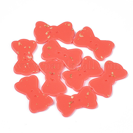 2-Hole Cellulose Acetate(Resin) Buttons BUTT-S023-14A-04-1