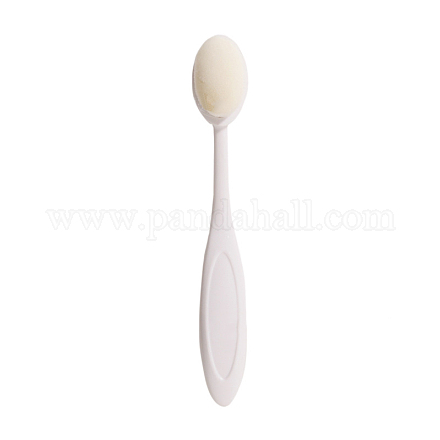 Cepillo de dientes flexible de plástico maquillaje cepillo DRAW-PW0001-327A-1
