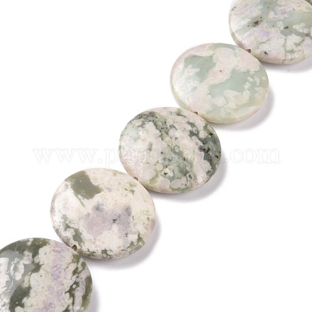 Chapelets de perles de jade paix naturelle G-P469-05-1