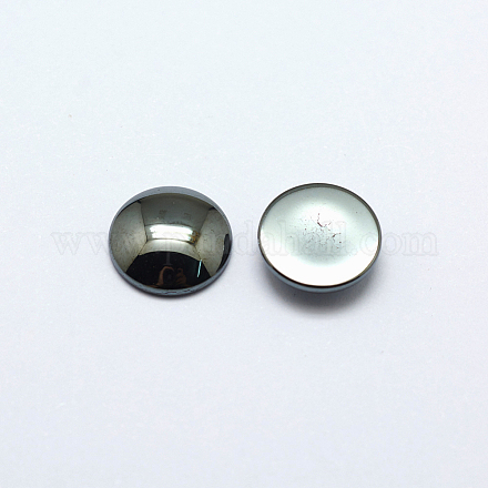 Non-Magnetic Synthetic Hematite Cabochons Z28WB017-1