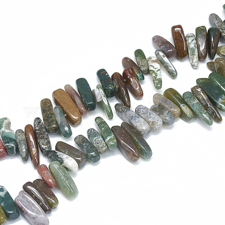 Natural Indian Agate Beads Strands G-S312-26-1