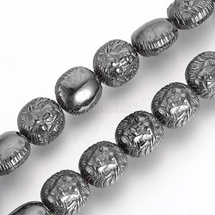 Non magnetici perle ematite sintetico fili G-Q943-39-1