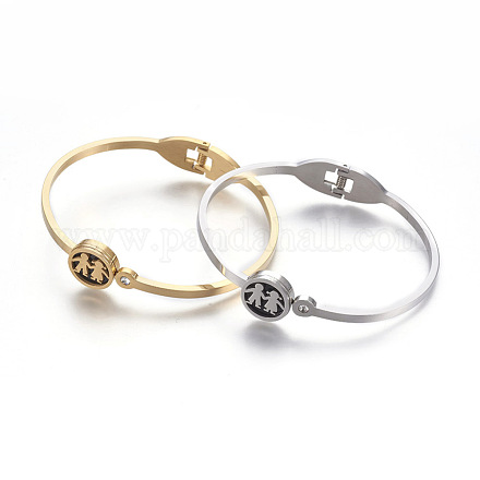 304 Stainless Steel Bangles BJEW-L643-02-1