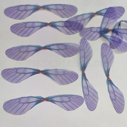 Ala di farfalla in chiffon artigianale artificiale FIND-PW0001-029-A08-1