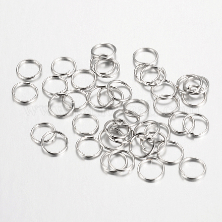 Iron Open Jump Rings IFIN-A018-8mm-P-NF-1