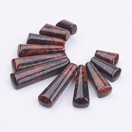 Natural Mahogany Obsidia Graduated Beads Strands G-K215-02E-1