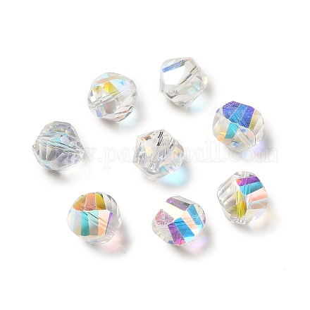 Verre imitation perles de cristal autrichien GLAA-H024-11B-1