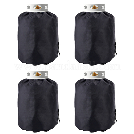 Sacs à cordon en polyester anti-poussière&nbsp;ABAG-WH0011-38-1