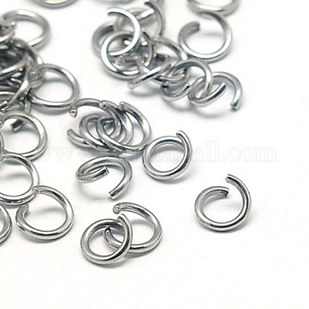 304 anelli di salto in acciaio inox X-STAS-E043-6x1mm-1
