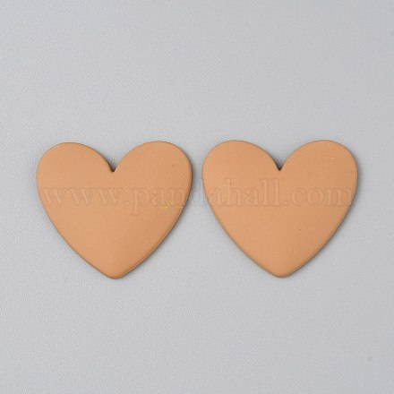 Undurchsichtigen Cabochons&nbsp;RESI-WH0041-03I-1