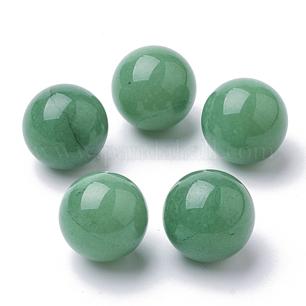 Cuentas de jade blanco natural G-S289-17-10mm-1