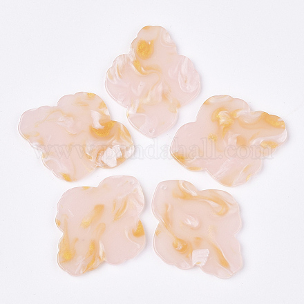 Cellulose Acetate(Resin) Pendants KY-S158-57G-1