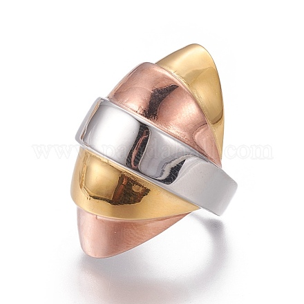 304 Stainless Steel Finger Rings RJEW-E157-34-1