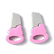 Opaque Resin Cabochons, Tool Theme, Handsaw Pattern, 24x14x5.5mm