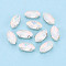 Sew on Rhinestone Montee Beads, with Brass Prong Settings, Garments Accessories, Horse Eye, Crystal, 12x6x4.5~5mm, Hole: 0.9mm
