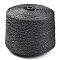 Waxed Cotton Cords, Macrame Artisan String for Jewelry Making, Gray, 1mm, about 550m/500g