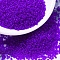 MIYUKI Round Rocailles Beads, Japanese Seed Beads, 11/0, (RR151F) Matte Transparent Cobalt, 2x1.3mm, Hole: 0.8mm, about 5500pcs/50g