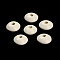 Maple Wood Beads, Rondelle, Beige, 10x5mm, Hole: 3mm