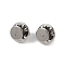 304 Stainless Steel Lapel Pin Backs, Tie Tack Pin, Brooch Findings, Stainless Steel Color, 10.5x11.5mm, round: 8mm