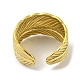 304 Stainless Steel Open Cuff Ring RJEW-C067-15G-3