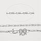 990 Sterling Silver Chain Necklaces STER-P019-24-1