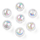 Perles en acrylique transparentes craquelées MACR-S373-66A-L01-1