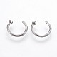 316 Stainless Steel Nose Nose Ring AJEW-P070-08C-1