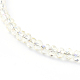 Electroplate Glass Beaded Necklaces NJEW-JN02793-08-2