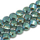 Electroplate Glass Beads Strands EGLA-Q098-A09-1