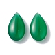 Natürliche grüne Onyx Achat Perlen G-F741-01B-02-2