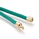 Création de bracelets à cordon torsadé en nylon MAK-M025-141-2