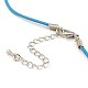 Кожаный шнур ожерелье материалы NJEW-XCP002-03-3