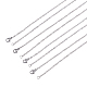 Unicraftale 30pcs 23.63Zoll Unisex-Kabelketten Halsketten 304 Edelstahlketten Kabelkette Halskette mit Hummerkrallenverschlüssen Metallketten für die Herstellung von DIY-Schmuckketten STAS-UN0003-38P-9