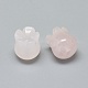 Perlas naturales de cuarzo rosa G-F637-03L-2