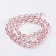 Electroplate Glass Beads Strands EGLA-R008-15x10mm-7-2