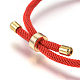 Adjustable Nylon Cord Bracelets BJEW-L639-02B-3