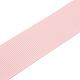 Materiales de esperanza del cáncer de mama para preparar la cinta rosada de la conciencia del grosgrain cinta SRIB-D004-38mm-123-2