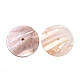 Disco naturali di acqua dolce shell perle SHEL-F0001-10-2