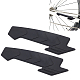 OLYCRAFT 2Pcs Mountain Bike Chainstay Protector MTB Bicycle Down Tube Frame Protector Silicone Bicycle Frame Guard Chain Guard Pad Protect Your Bike from Scratch Black Arrow Patterns AJEW-WH0317-17-1