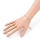 304 Edelstahl Emaille Gliederkette Armbänder & Halsketten Schmuck Sets SJEW-JS01137-7