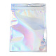 Bolsas láser de plástico con cierre de cremallera rectangular OPP-YWC0001-14X20-2