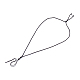 Fabricación de collar de cuerda de nylon MAK-T005-21B-1