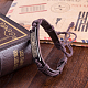 Unisex pulseras de cordón de cuero de moda BJEW-BB15547-A-7
