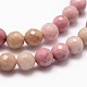 Chapelets de perles en rhodonite naturelle G-G736-10-10mm-3