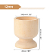 OLYCRAFT 12pcs 2 Inch Wooden Egg Cup Unfinished Wooden Egg Stands Wooden Egg Cup Holders Wood Egg Rack for DIY Wooden Craft Easter Birthday Party Supplies DIY-OC0008-23-2