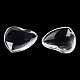 Transparente Glas Cabochons&nbsp;GGLA-T004-15-2