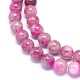 Natural Dyed Jade Beads Strands G-F601-A14-3