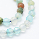 Chapelets de perles d'agate naturelle X-G-E469-12P-3