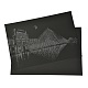 Царапина радуга живопись искусство бумага DIY-F067-01P-3